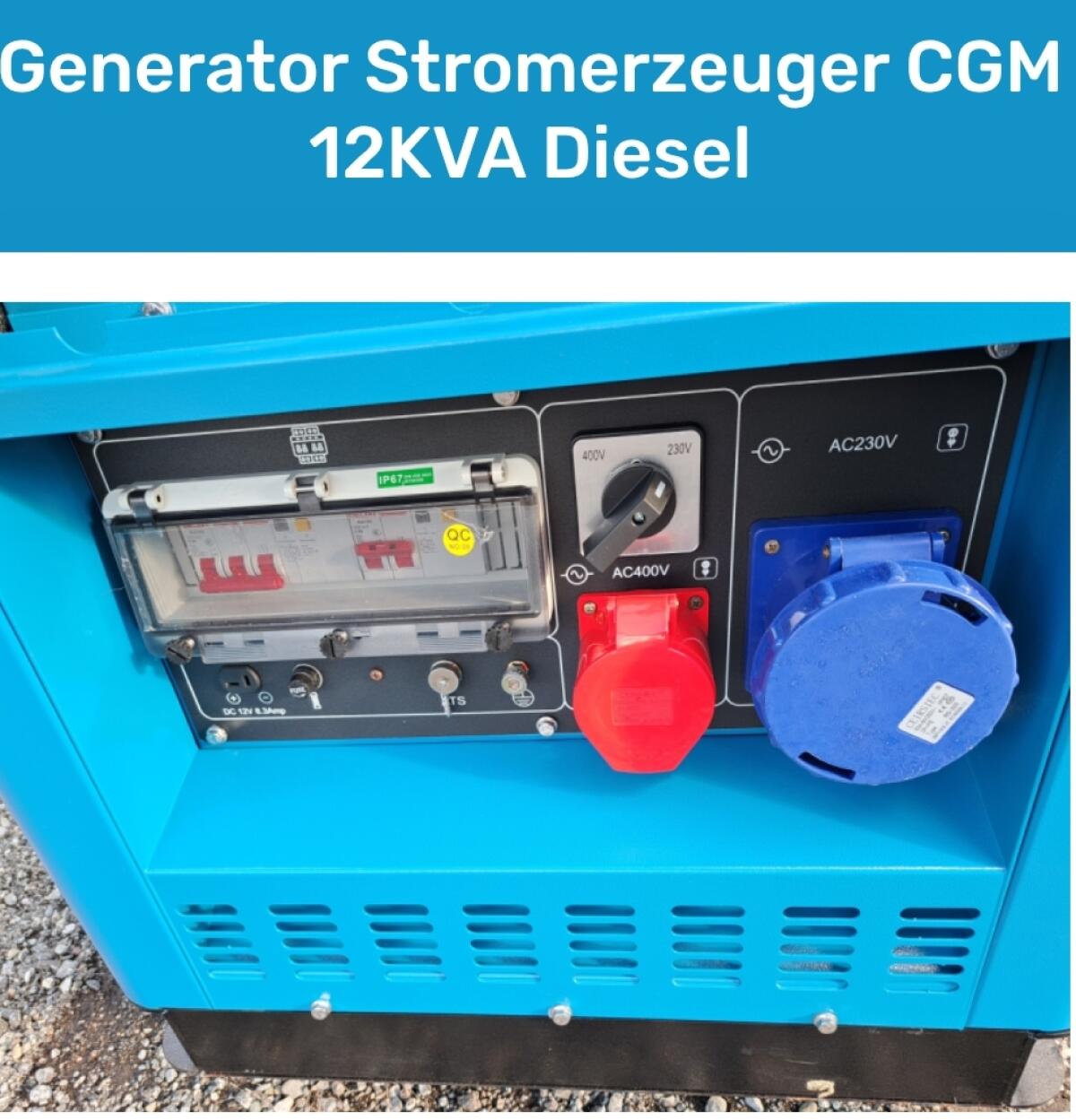CGM S12000 DUAL Stromaggregat 2