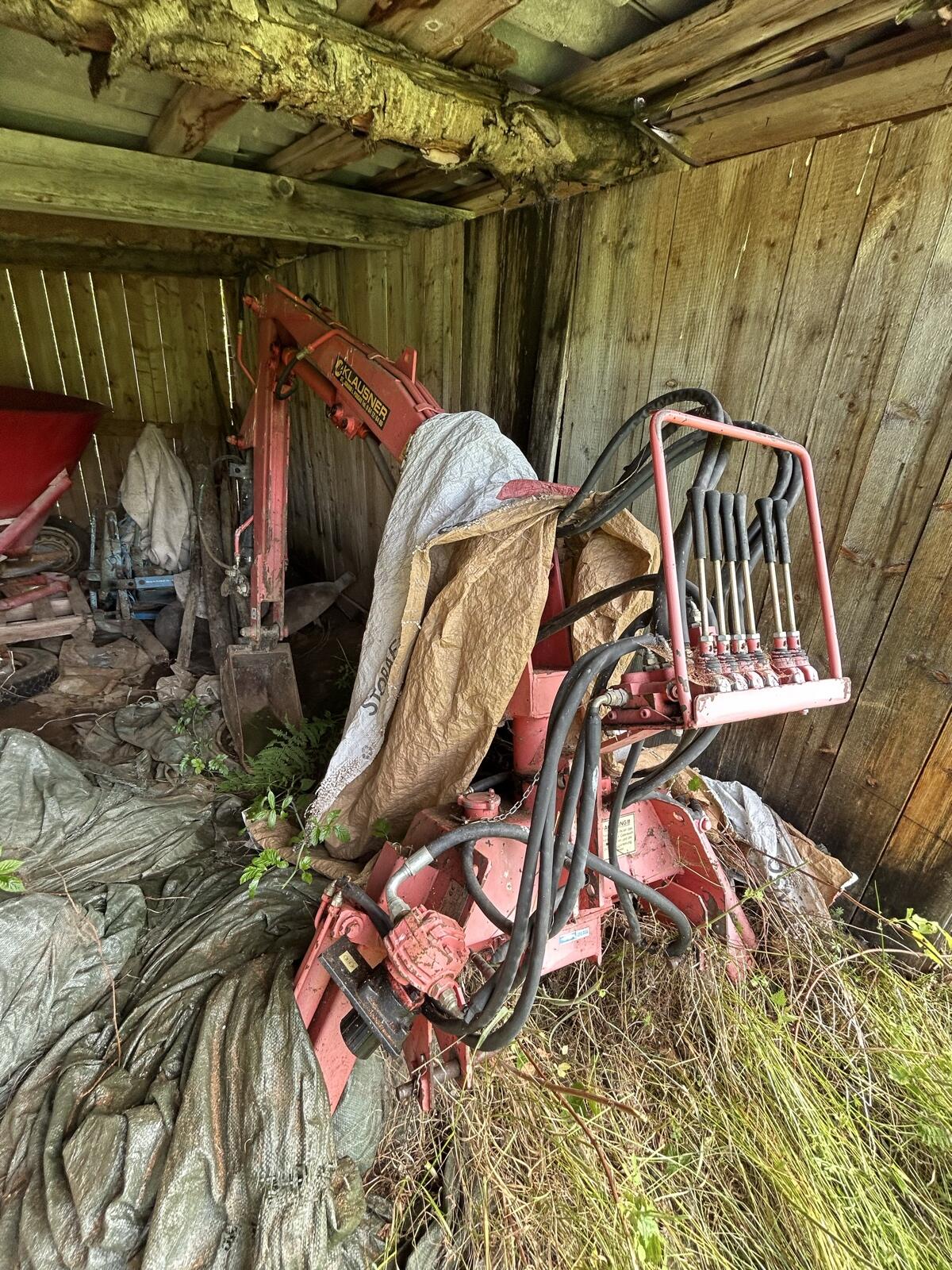 Heckbagger für Traktor 2