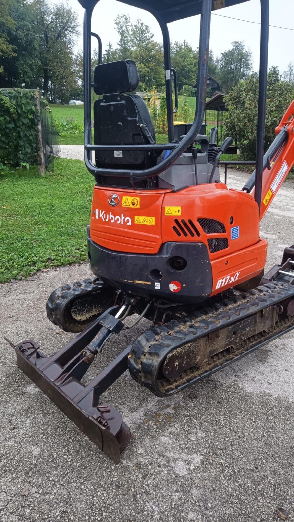 Kubota U17-3 Alpha Minibagger inkl. Löffelpaket 3