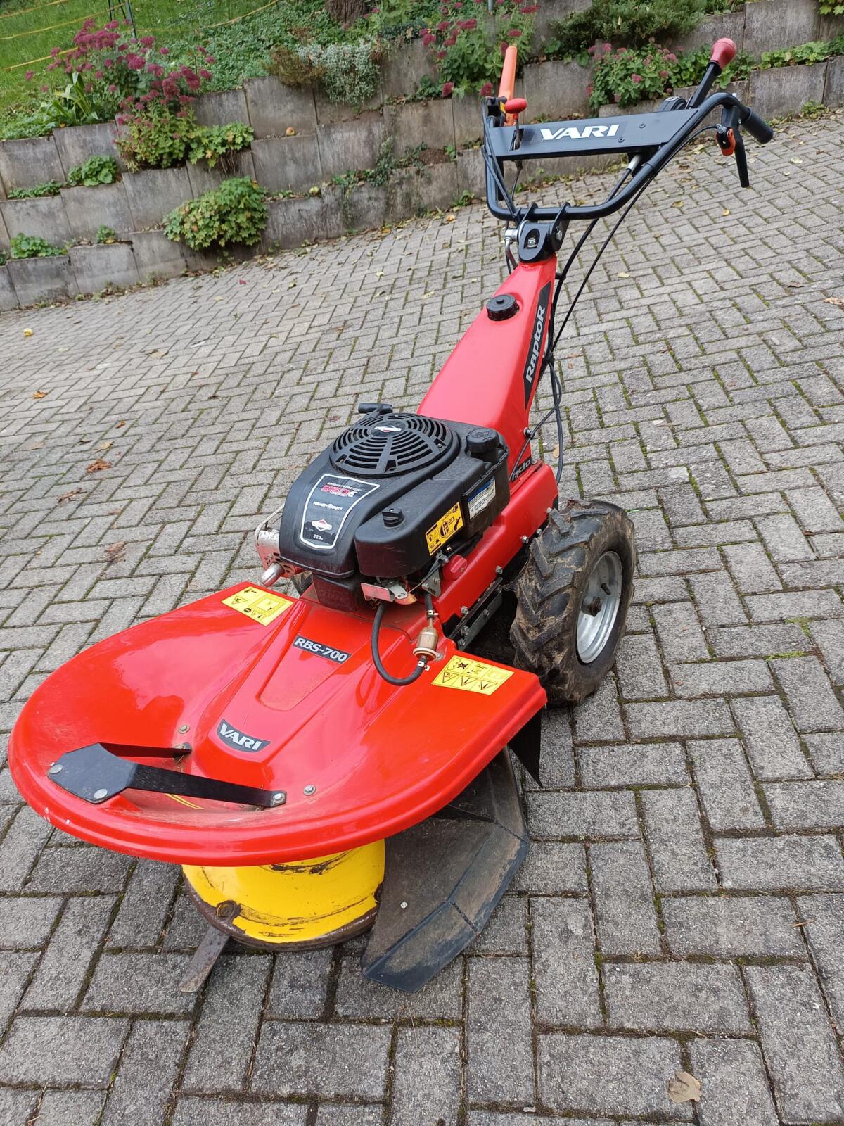 VARI Raptor Hydro Einachser mit Kreiselmäher RBS-700 Top-Zustand 1