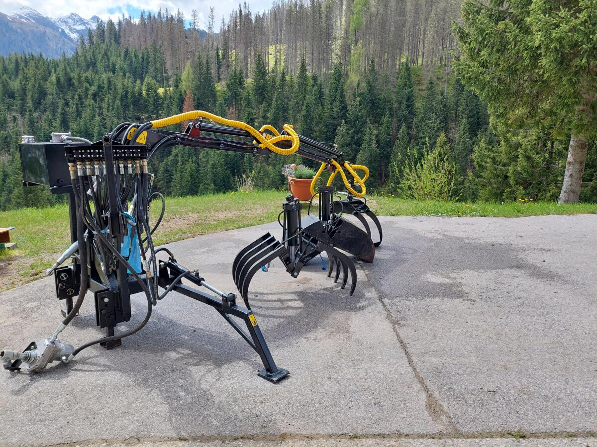 Forstkran HRK-300 für Schlepper - Top Zustand mit Zubehör 2
