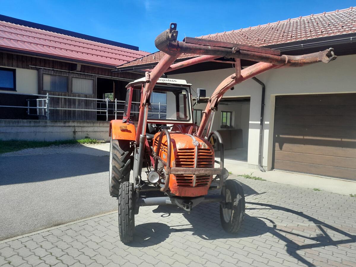 Steyr 288 mit Frontlader 2