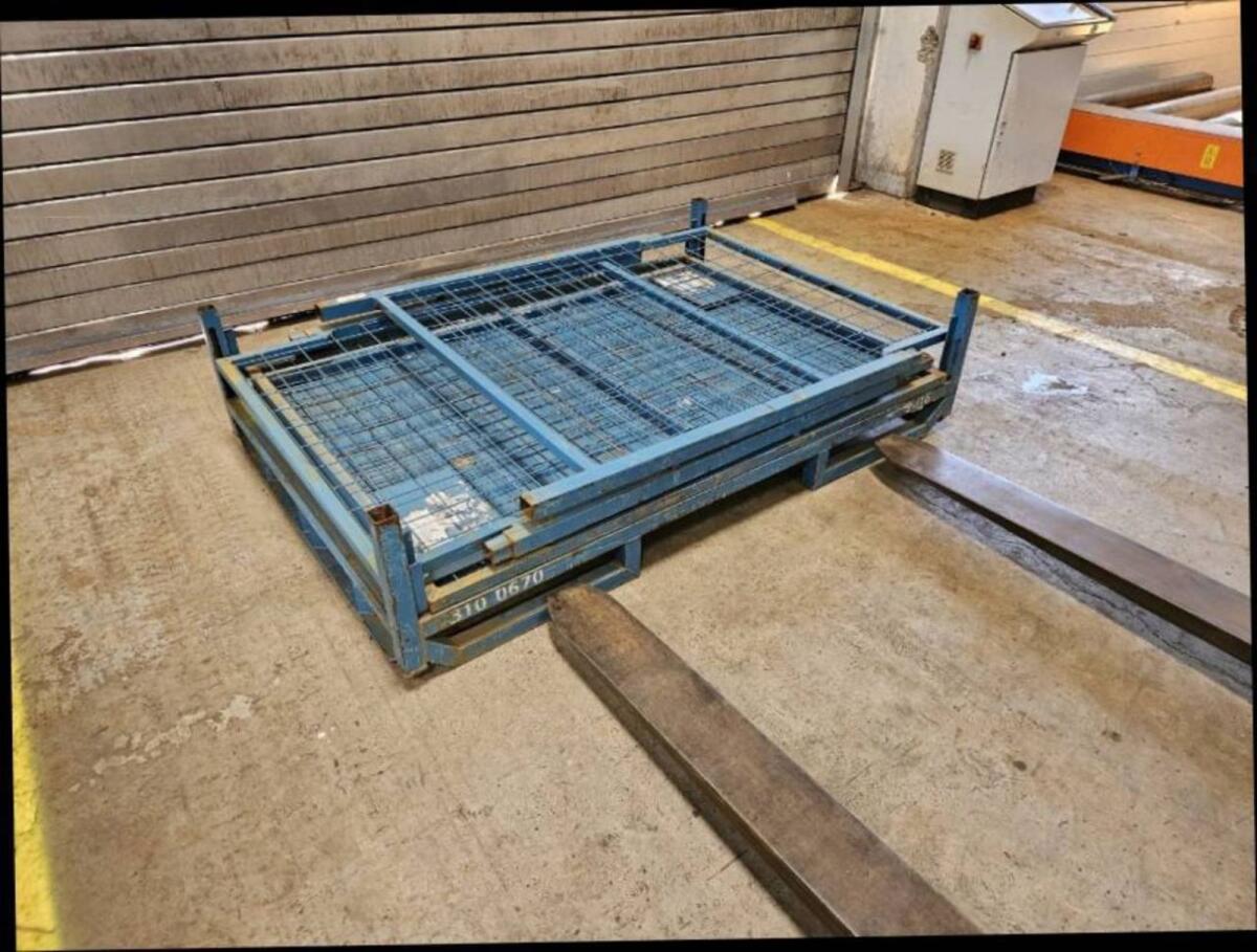 Gitterboxen Brennholz Regale Holzlagerung 3
