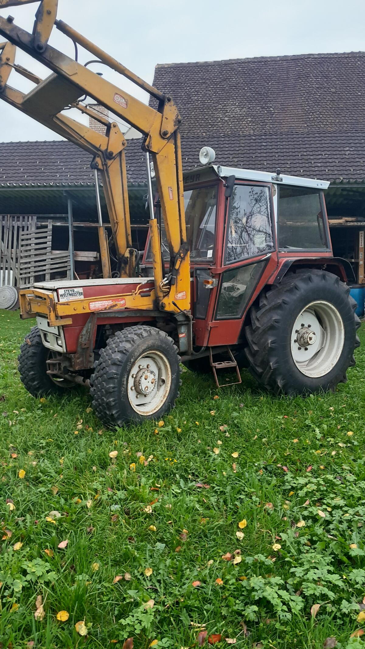 Frontlader Hauer inkl. Steyr 768 3