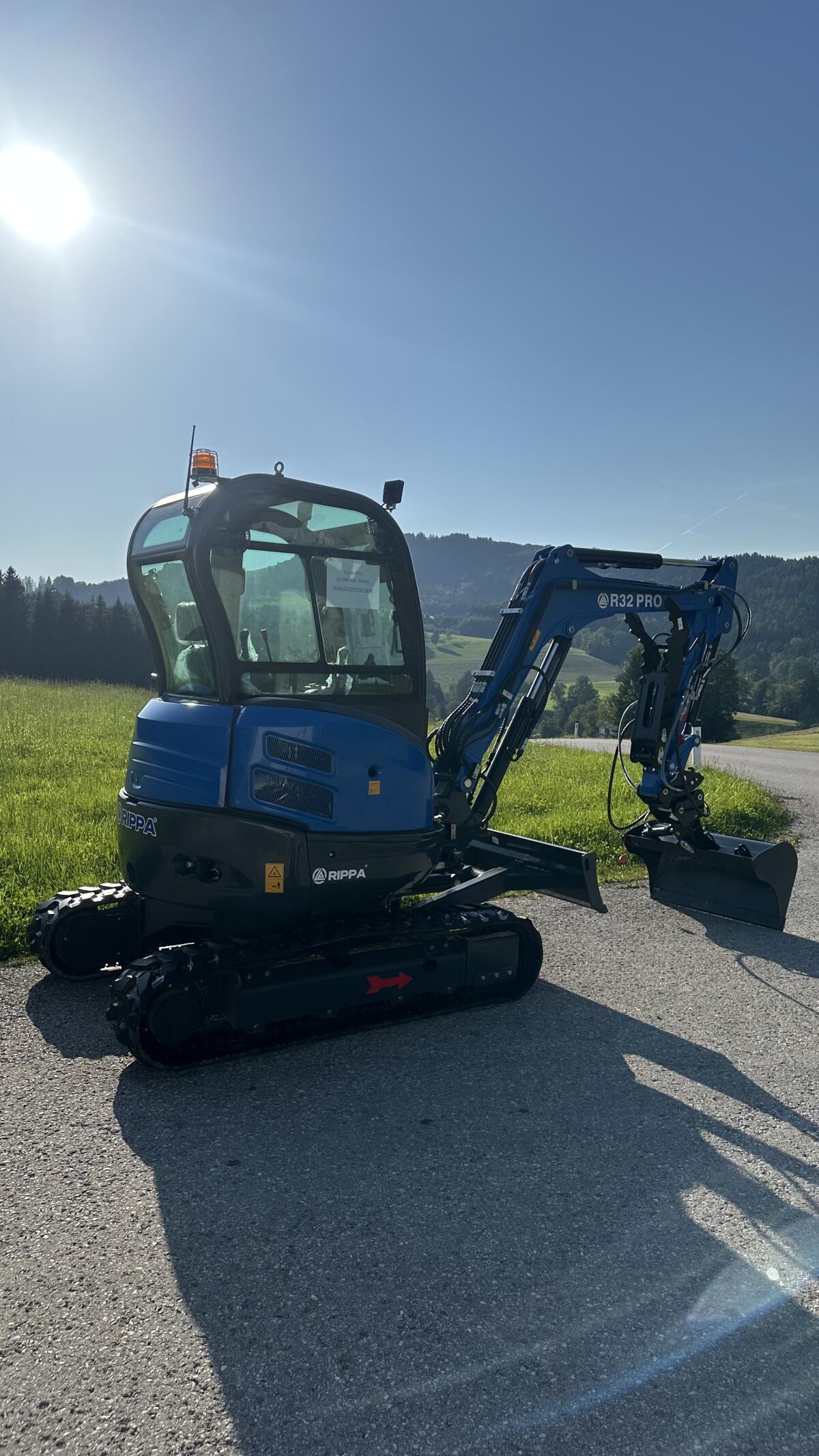 Minibagger Rippa R32 PRO Kubota 3
