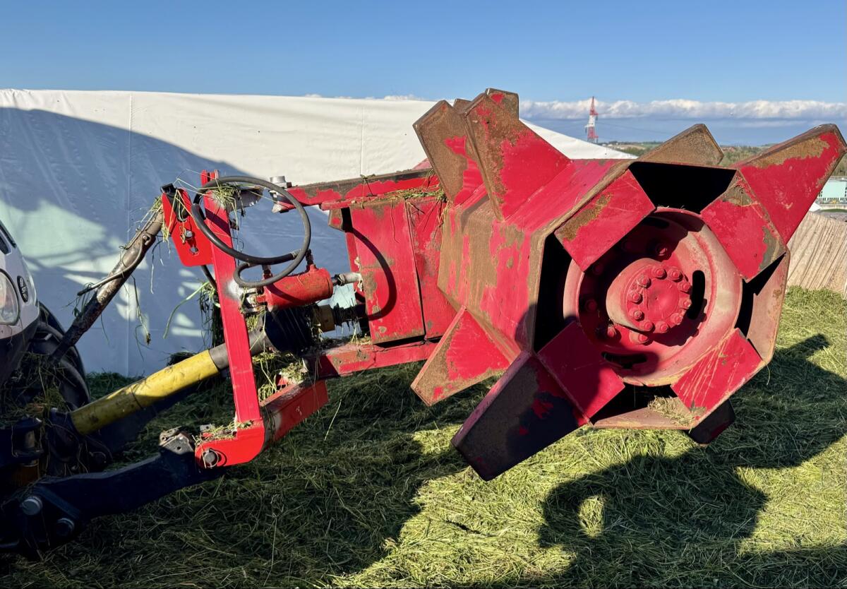 Siloverteiler, schwenkbar, Frontanbau 1
