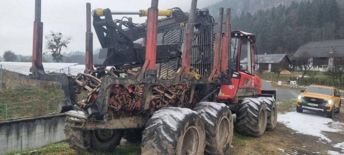 Komatsu 845 Forwarder 3