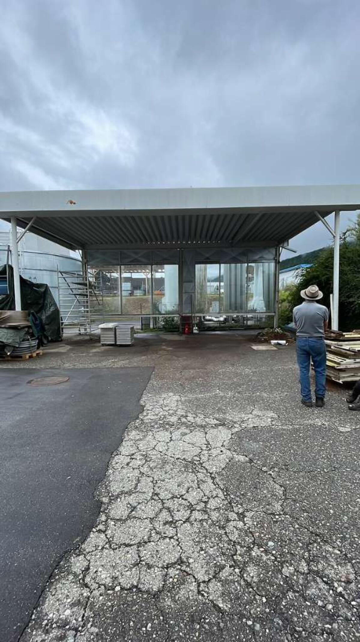 Hallenüberdachung - Carport 2