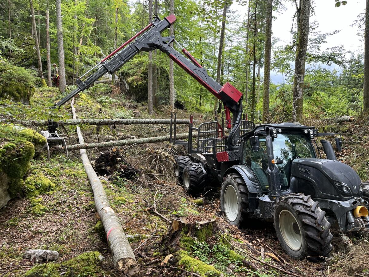 Forstanhänger John Deere/ProJernač 3