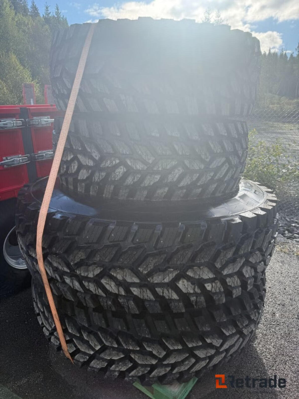 Nokian Traktorreifen m. Felgen 2