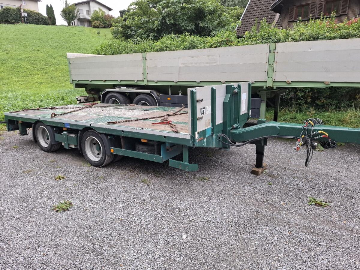 Tandem-Tieflader Meusburger 1