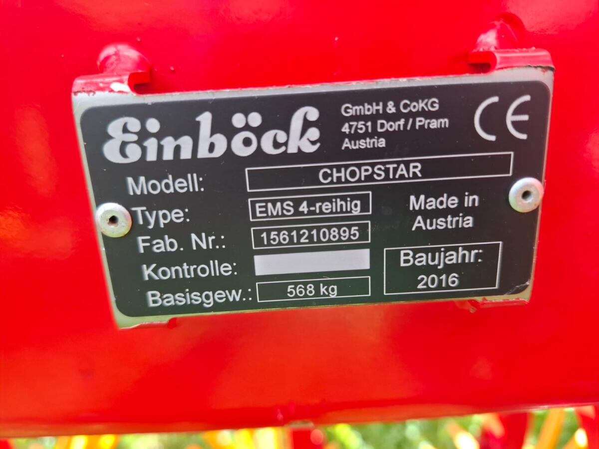 Hackgerät 4x 75 zu verkaufen, Modell Chopstar 1