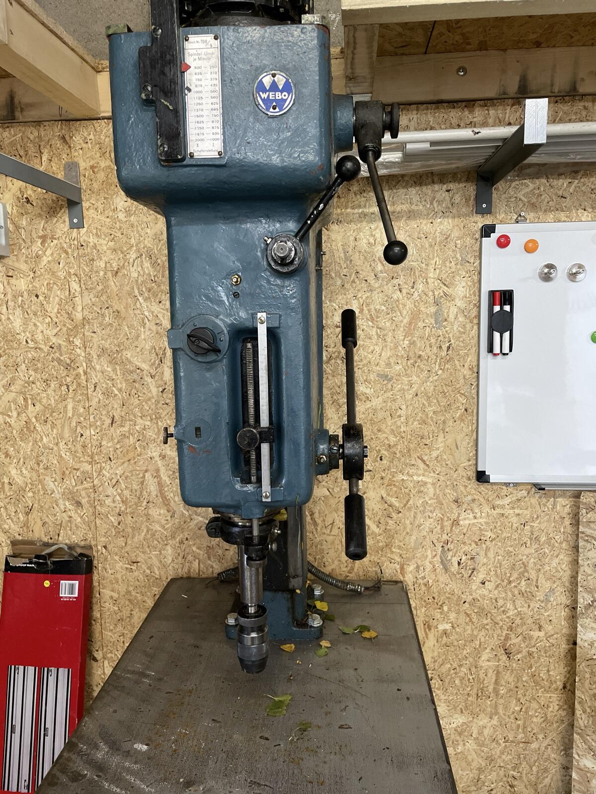 Ständerbohrmaschine Webo 2