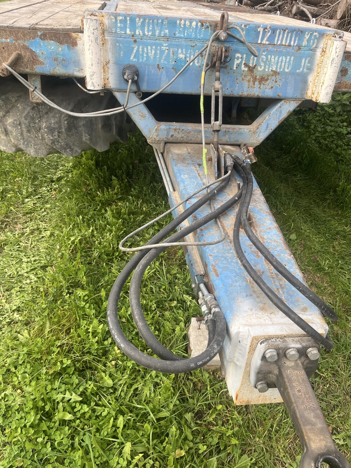 Verkaufe Tieflader 12.000 kg 2