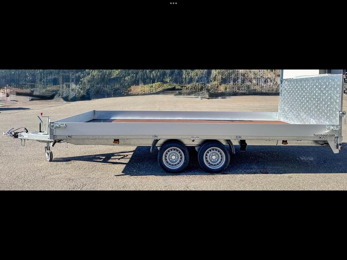 Neu Humbaur MTK 354722 Fahrzeug kippbar Pritsche Plateau 3