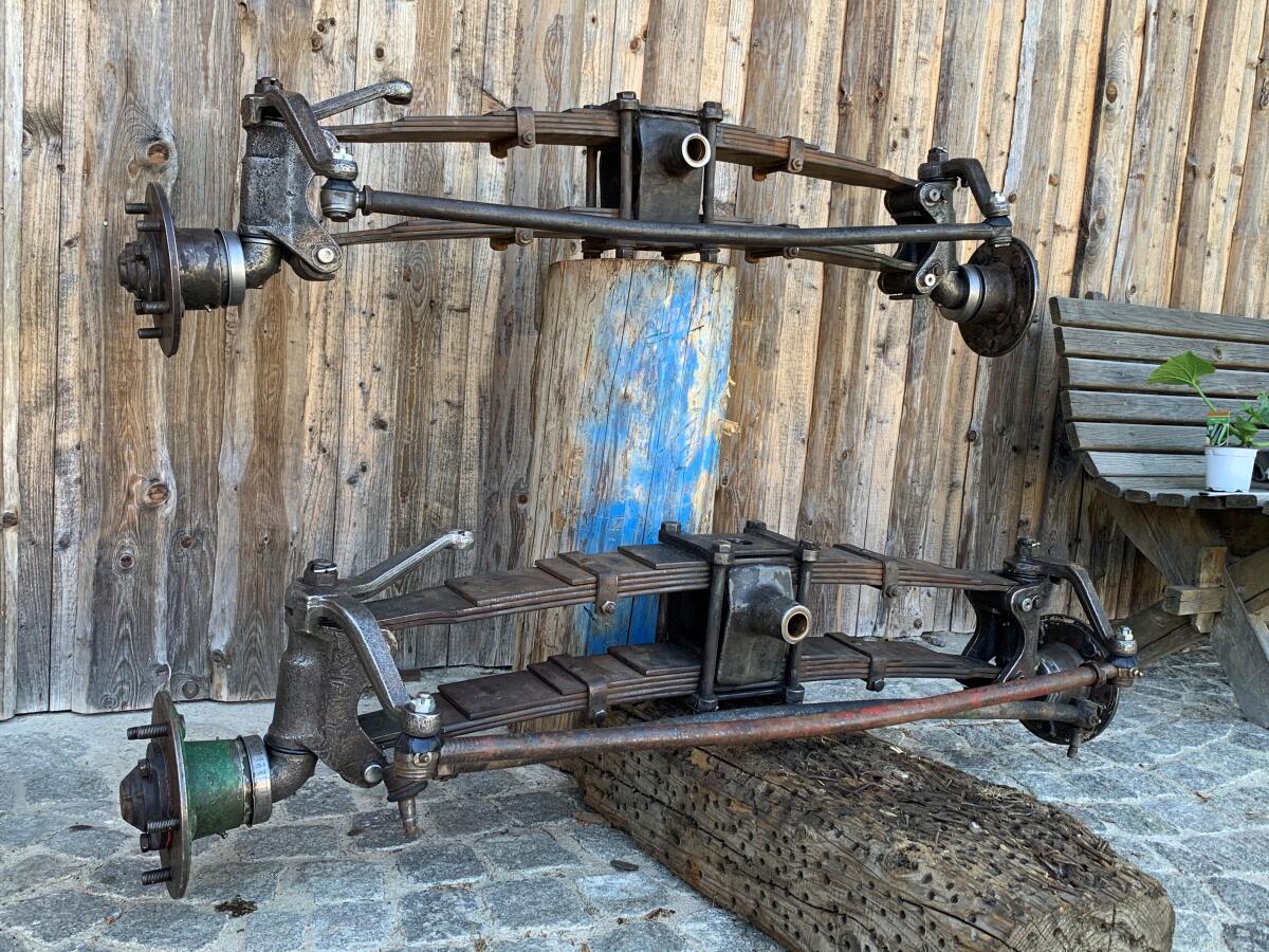 Generalüberholte Steyr Oldtimer Vorderachse 2