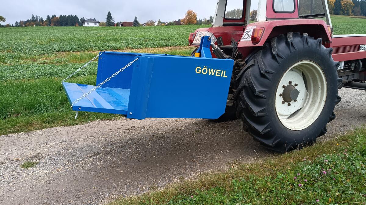 Göweil GHU 10/1700 DW Kippmulde Heckschaufel 1