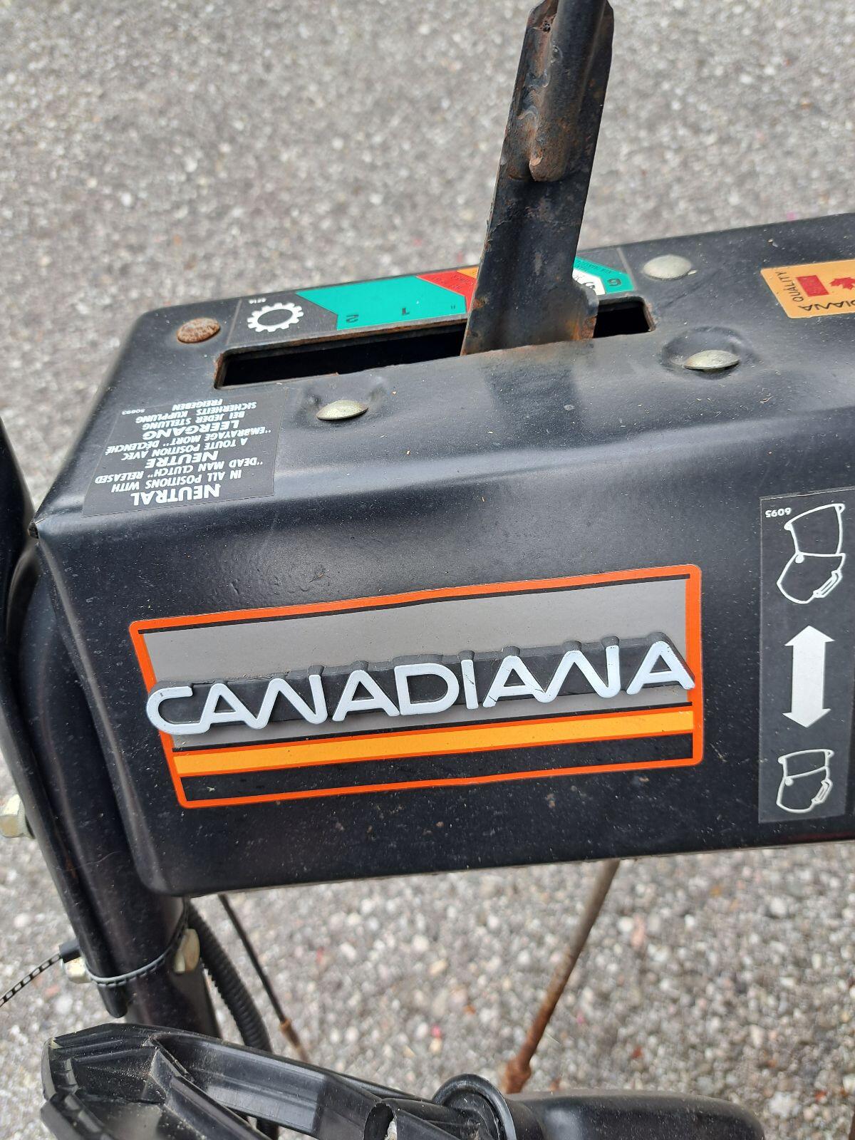 Schneefräse Ersatzteilspender Canadiana 1