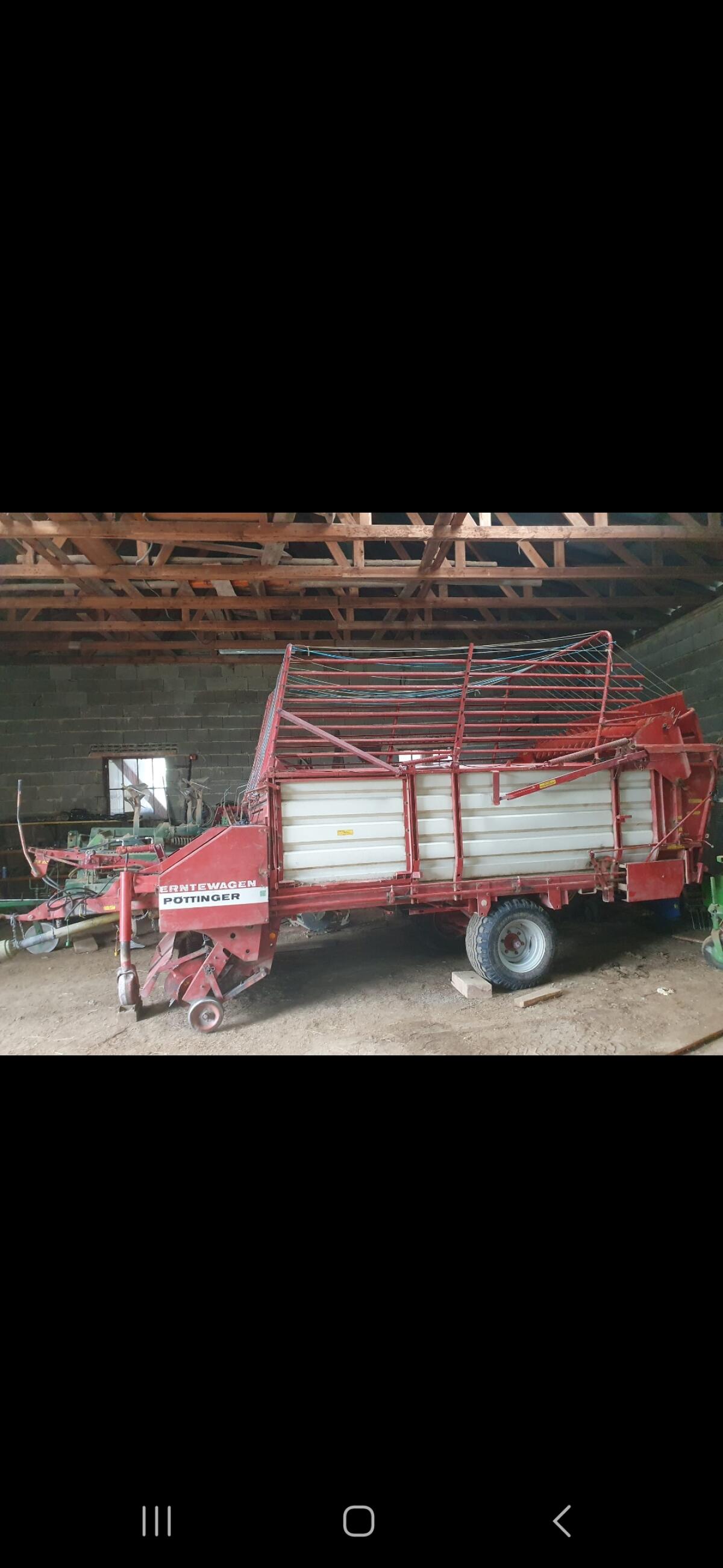 Ladewagen Pöttinger Erntewagen 1 3