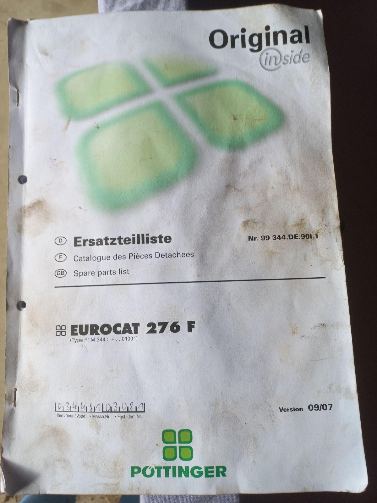 Halterung für Schwadblech 2