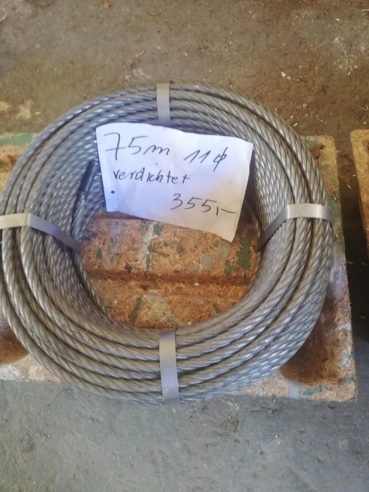 Forstseile - Stahldrahtseil 10 bis 14 mm Dm., hochverdichtet 3