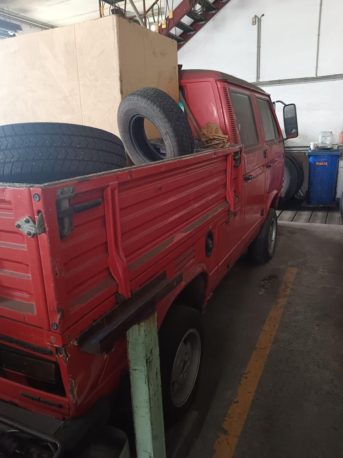 Garagenräumung VW T3 Doka Syncro 4WD 2
