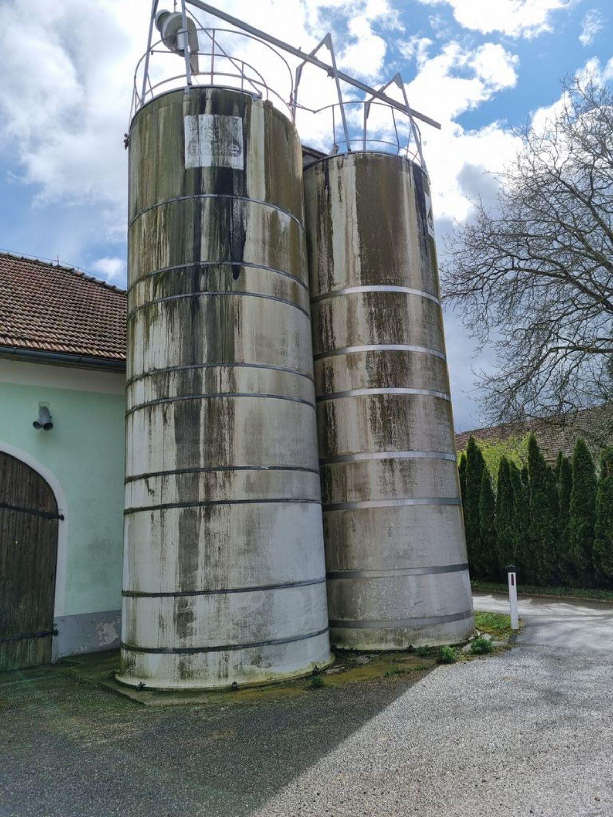 2 x Epple Silos, Silofräse und Teleskoprohr 1
