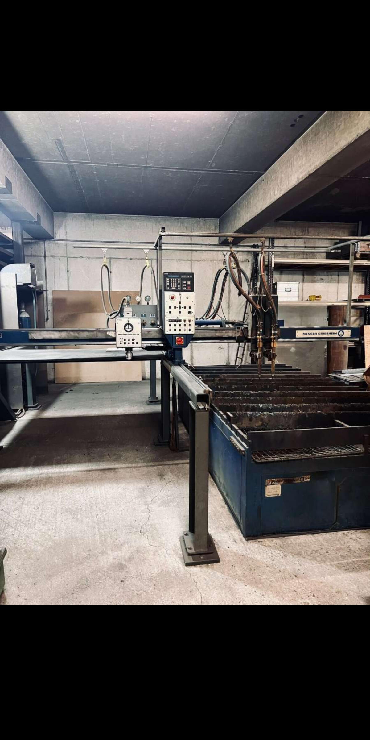 Brennschneidanlage Messer Griesheim Corta N 2