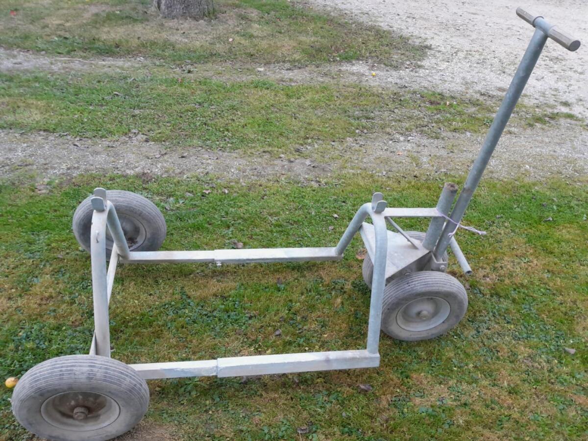 Transportwagen für Milchtank 3