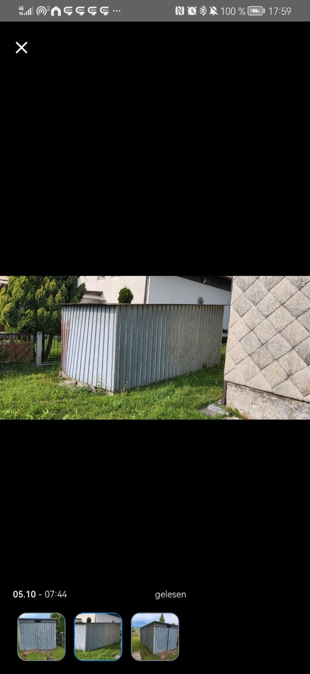 Blechgarage 2