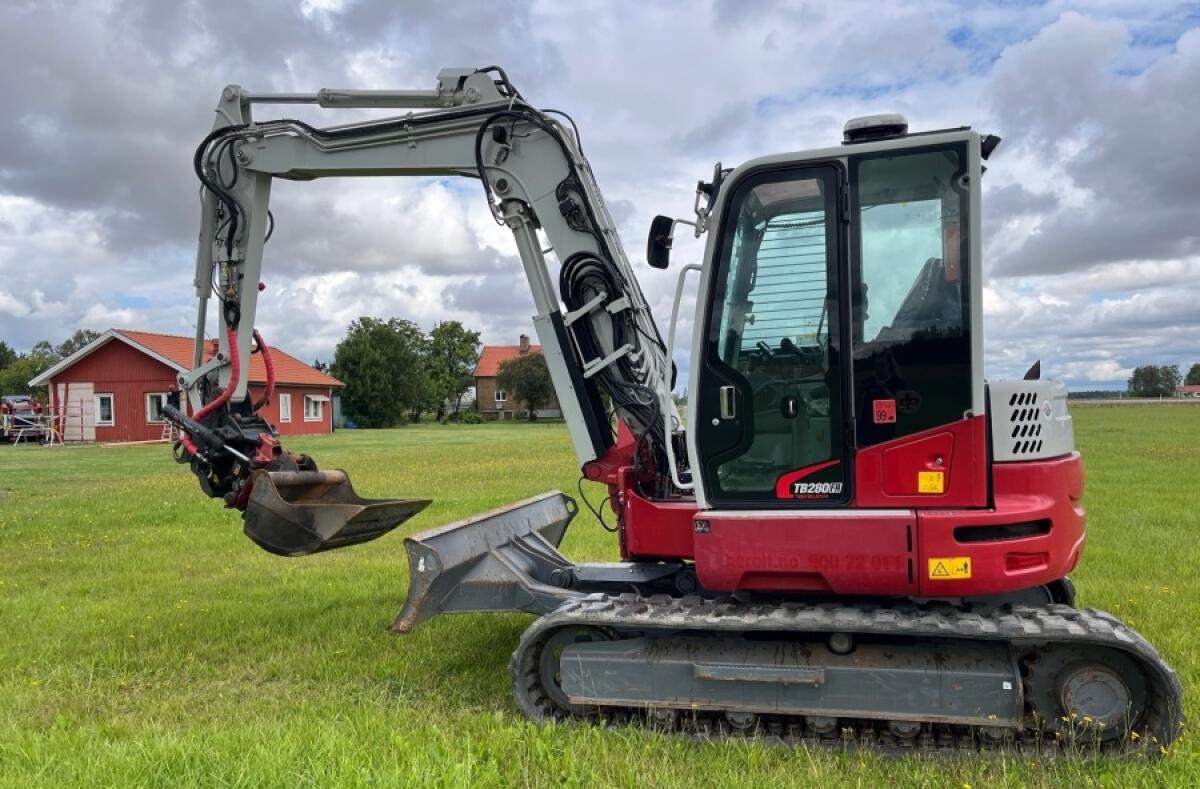 Raupenbagger Takeuchi TB280FR 2
