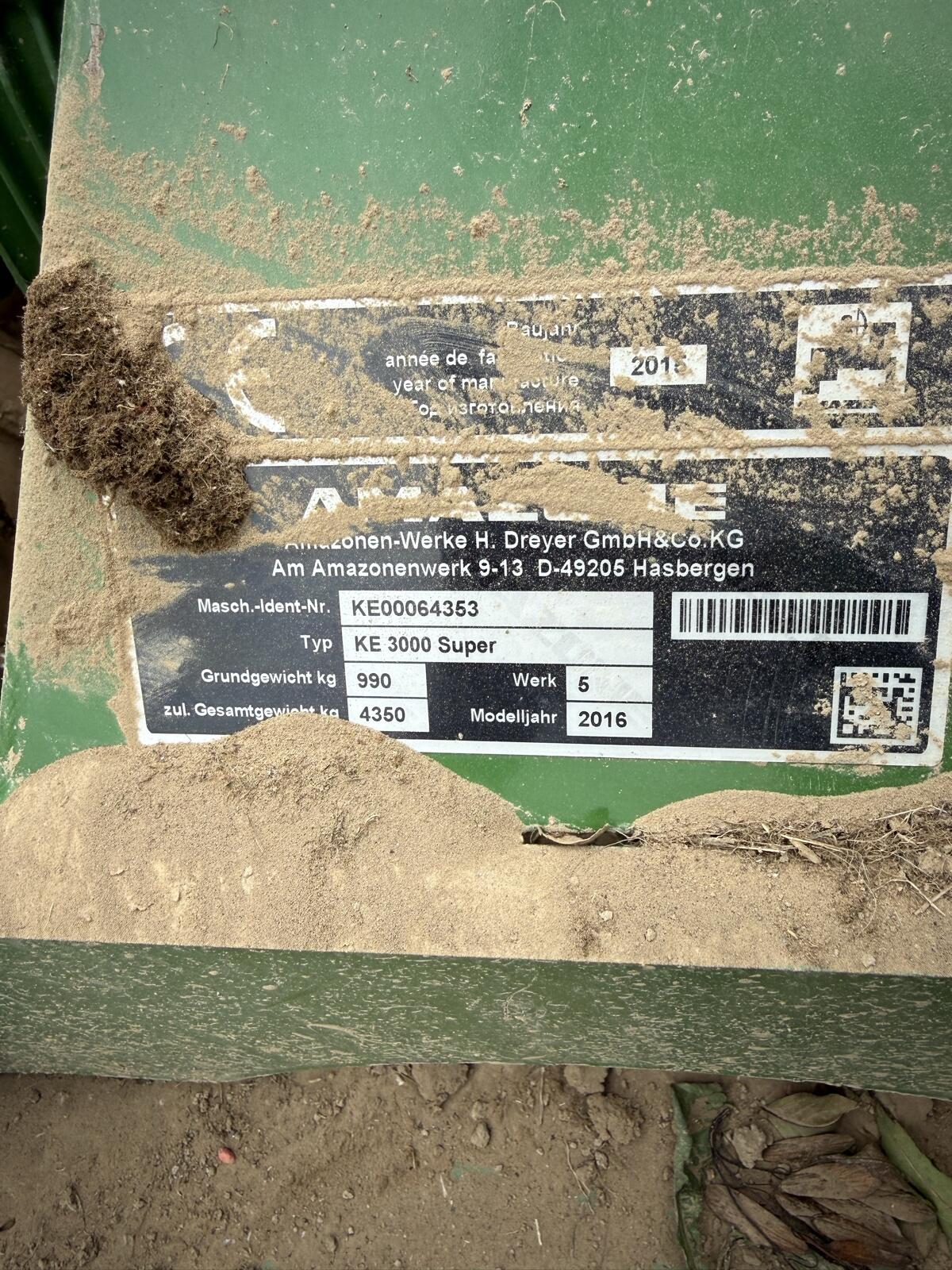 Kreiselegge Amazone KE 300 Super 2