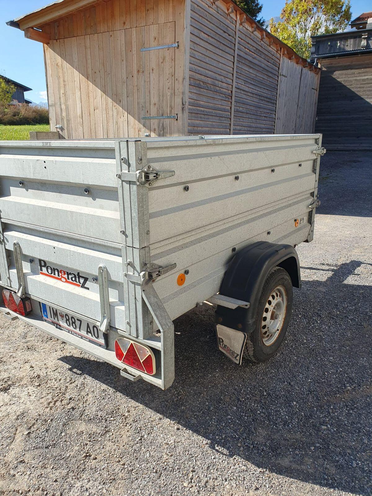 Pongratz Einachs-Anhänger VPA 206 USTK 2