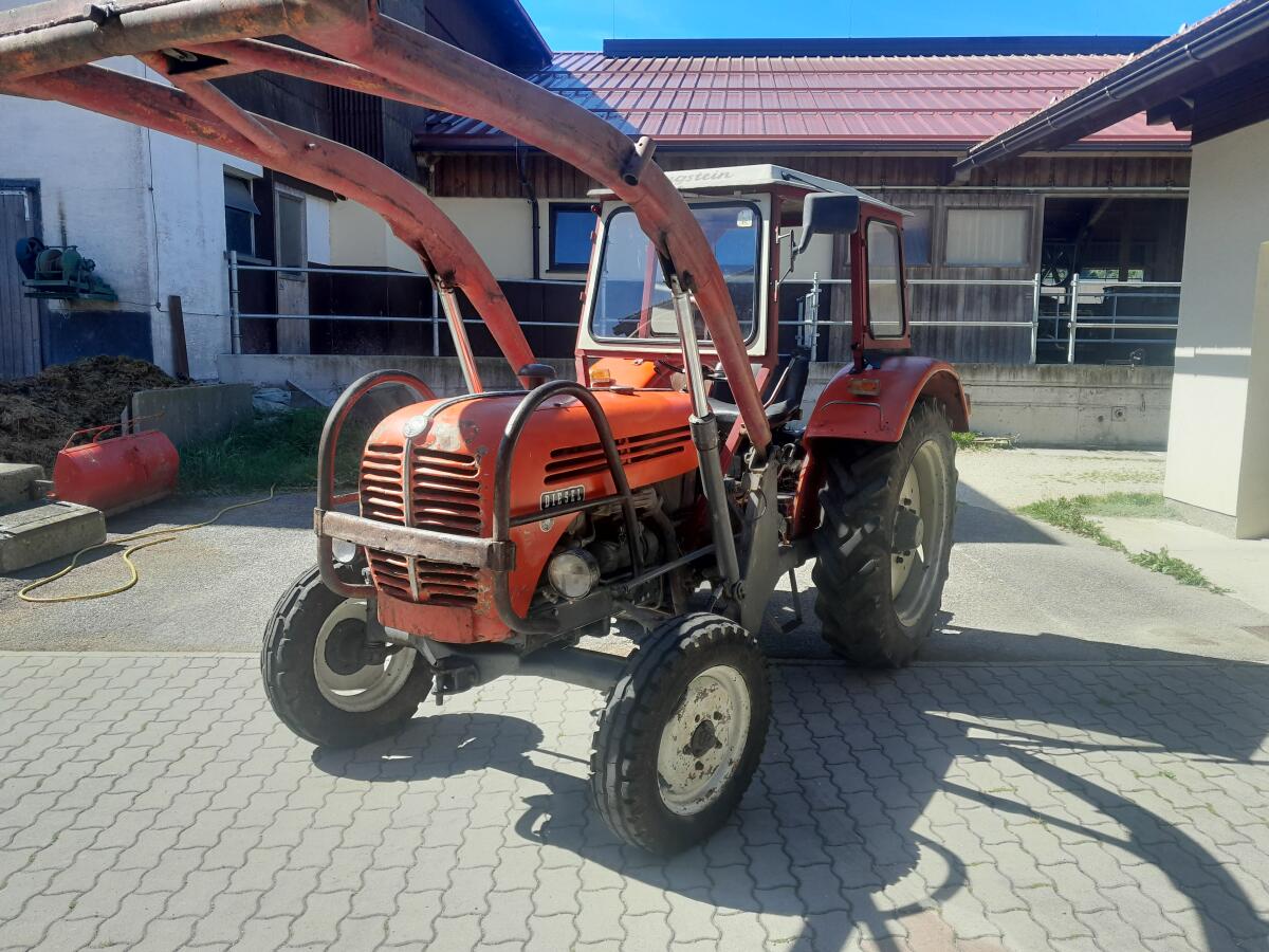 Steyr 288 mit Frontlader 3
