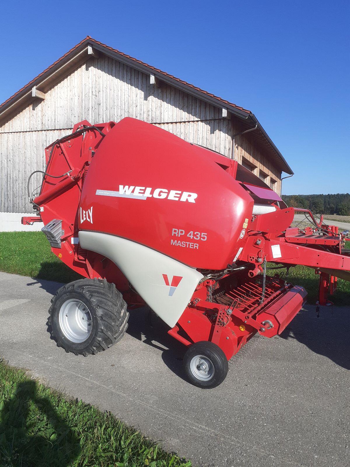 Welger Rundballenpresse RP 435 1