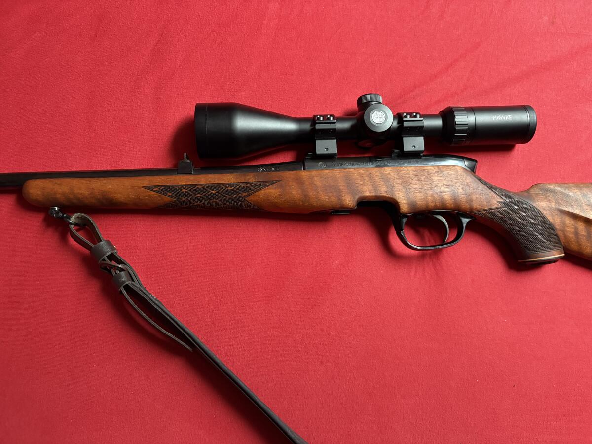 Steyr Mannlicher .222 Rem + Hawke 3-12x50 ZFR (neuer Schaft) 2