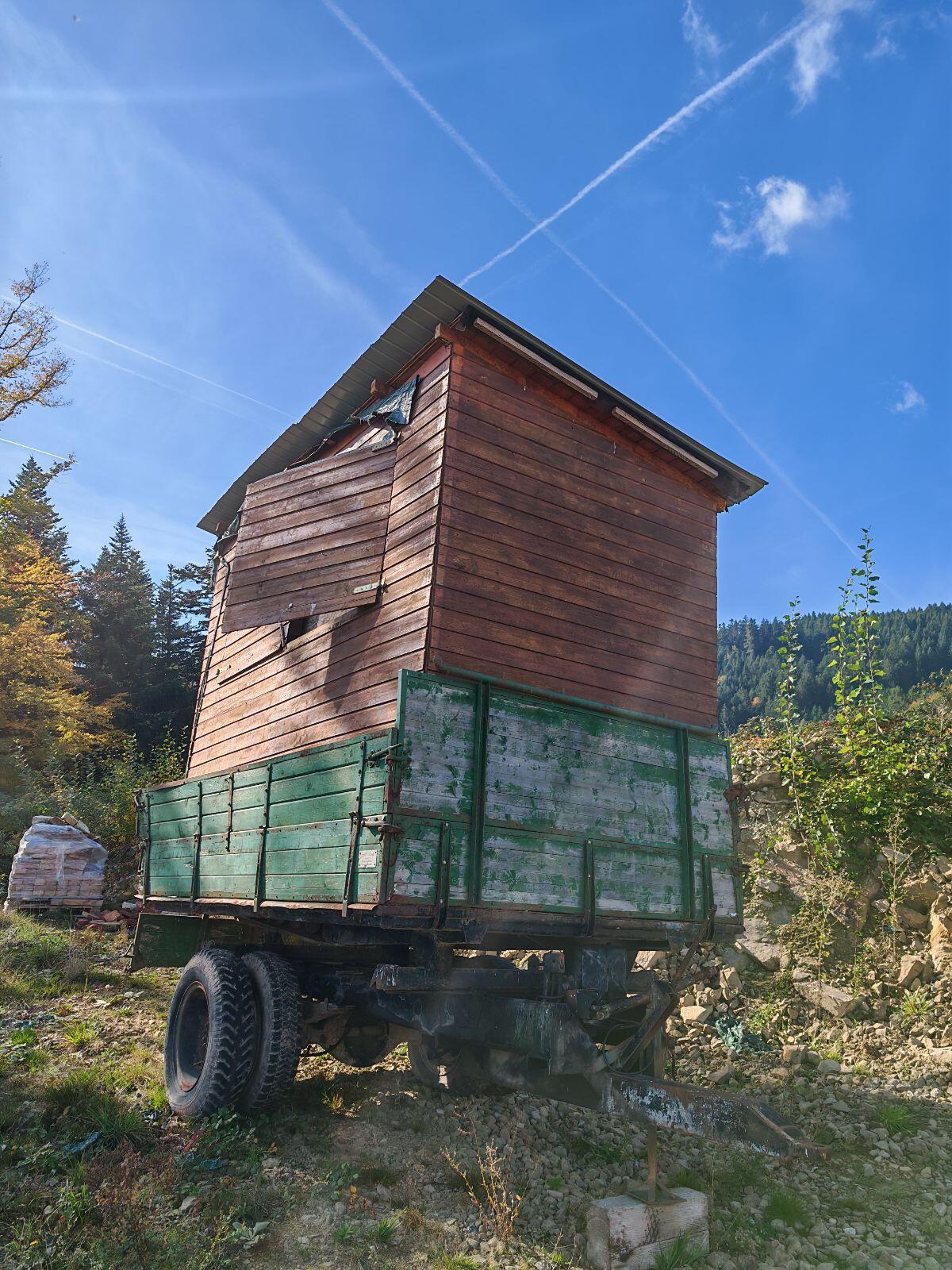 Verkaufe mobile Jagdhütte, Hühnerstall, Schankhütte 1