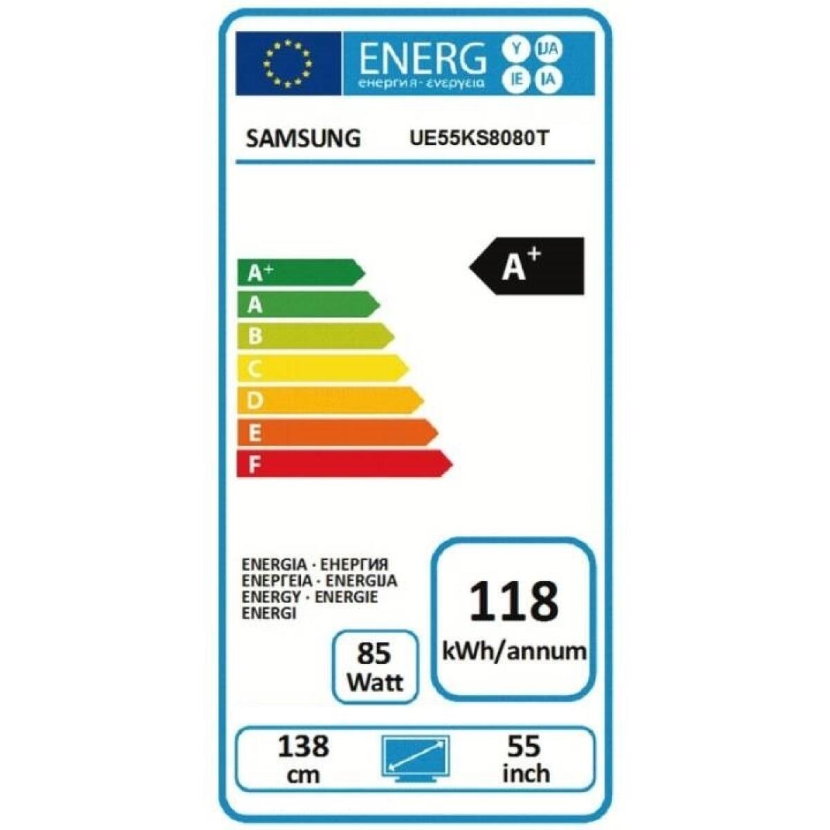 SmartTV Samsung SUHDTV UltraHD, 4K, LED, WLAN, Bluetooth, Samsung UE55KS8080 3