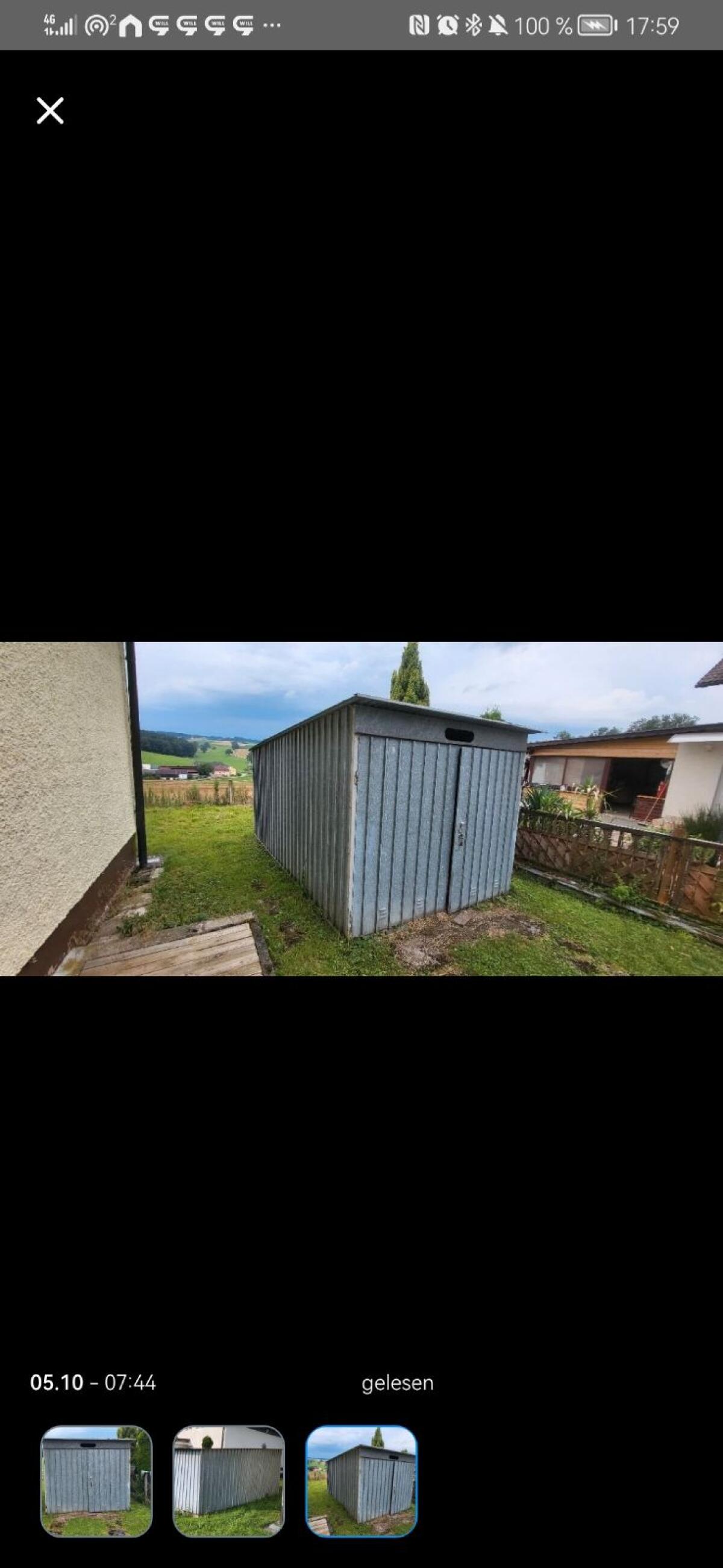 Blechgarage 1