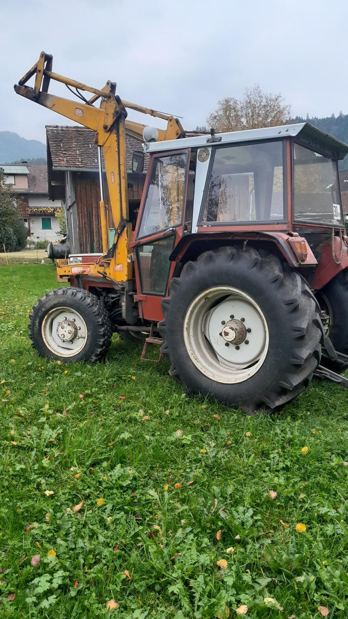 Frontlader Hauer inkl. Steyr 768 2