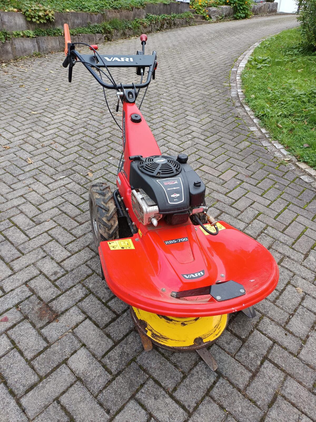 VARI Raptor Hydro Einachser mit Kreiselmäher RBS-700 Top-Zustand 3