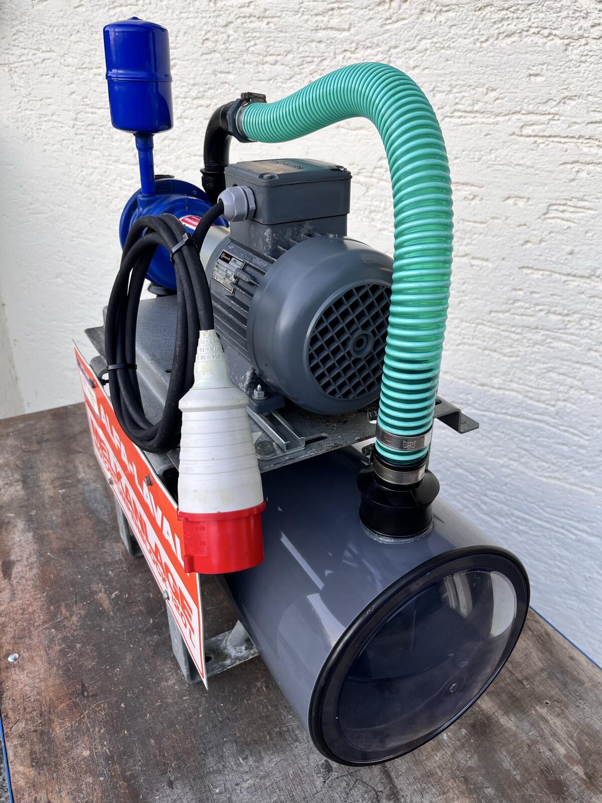 Alfa Laval Agri Vakuumpumpe VP 9S - Melkanlagen-Motorpumpenblock 2