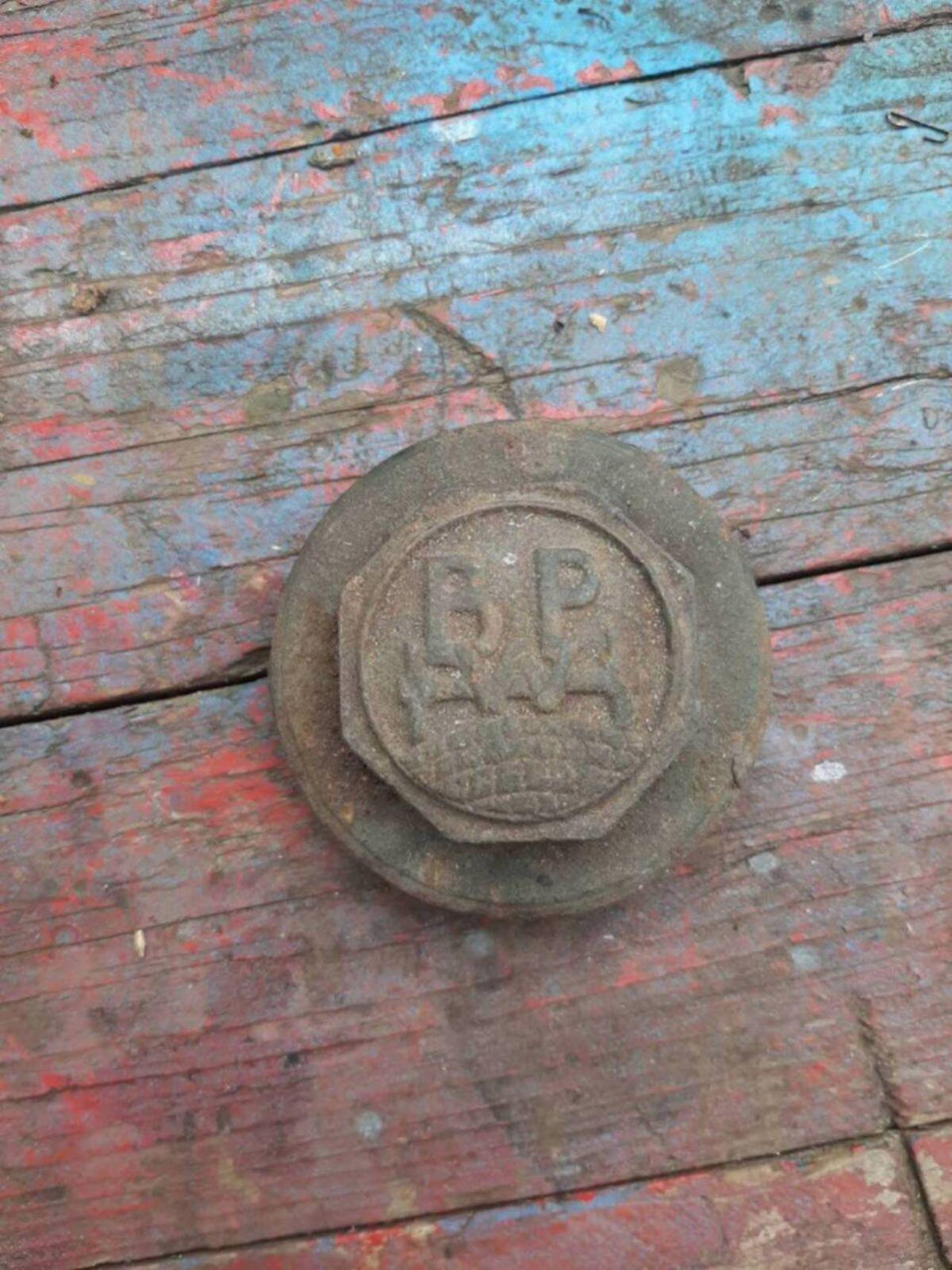 Radkappe mit Motiv Deutz Achse Oldtimer 1