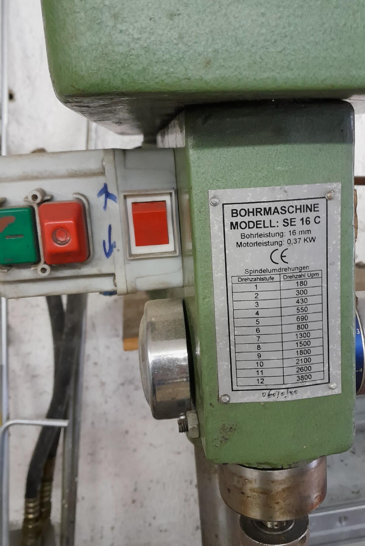 Ständerbohrmaschine Modell SE 16 C 2