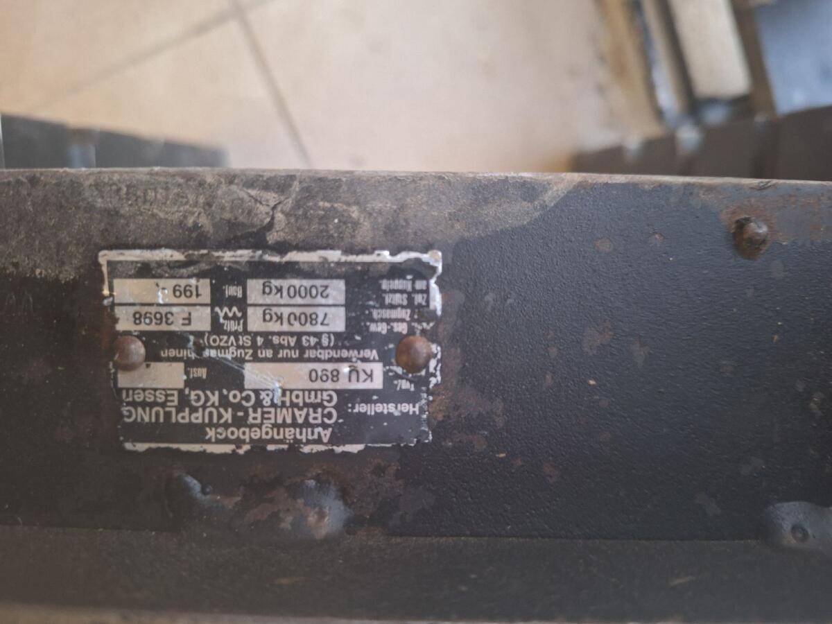 Anhängeschlitten für 5100 Serie 3