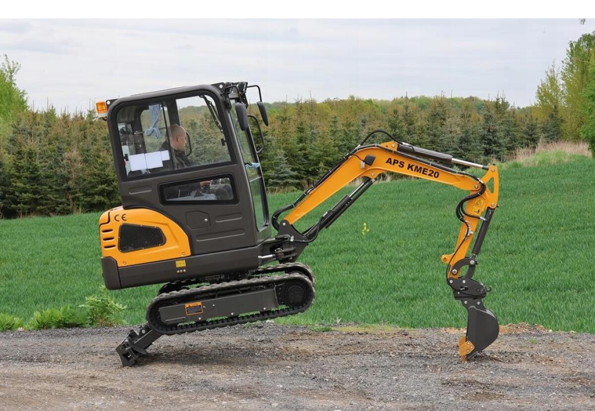 APS KME20 Minibagger 2