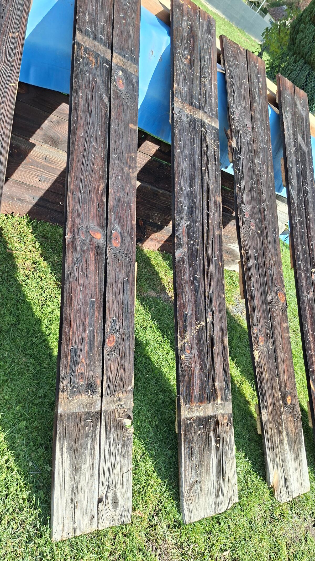 Altholz, Stadlbretter verwittert 2