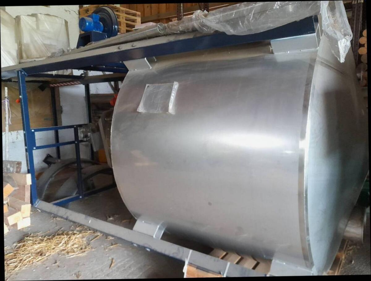 Edelstahl Silo 5.000 l 1