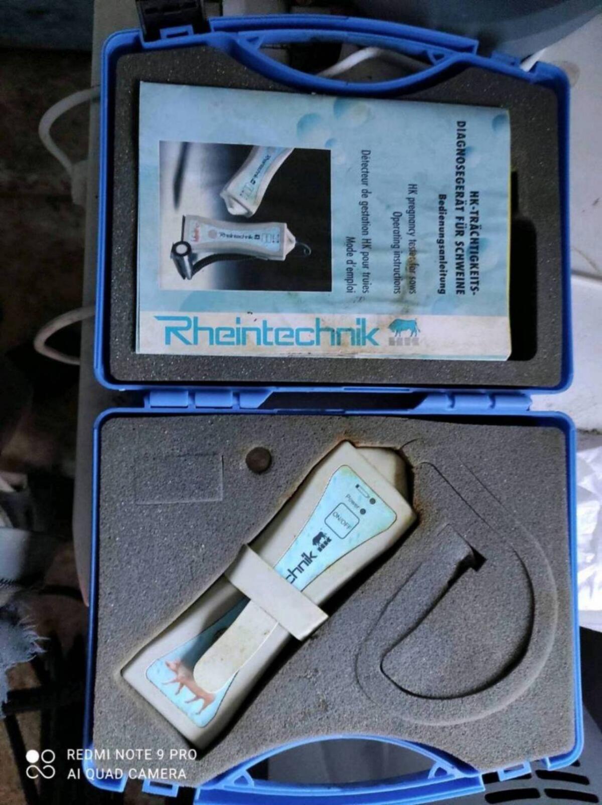Trächtigkeitsprüfgerät für Schweine 2