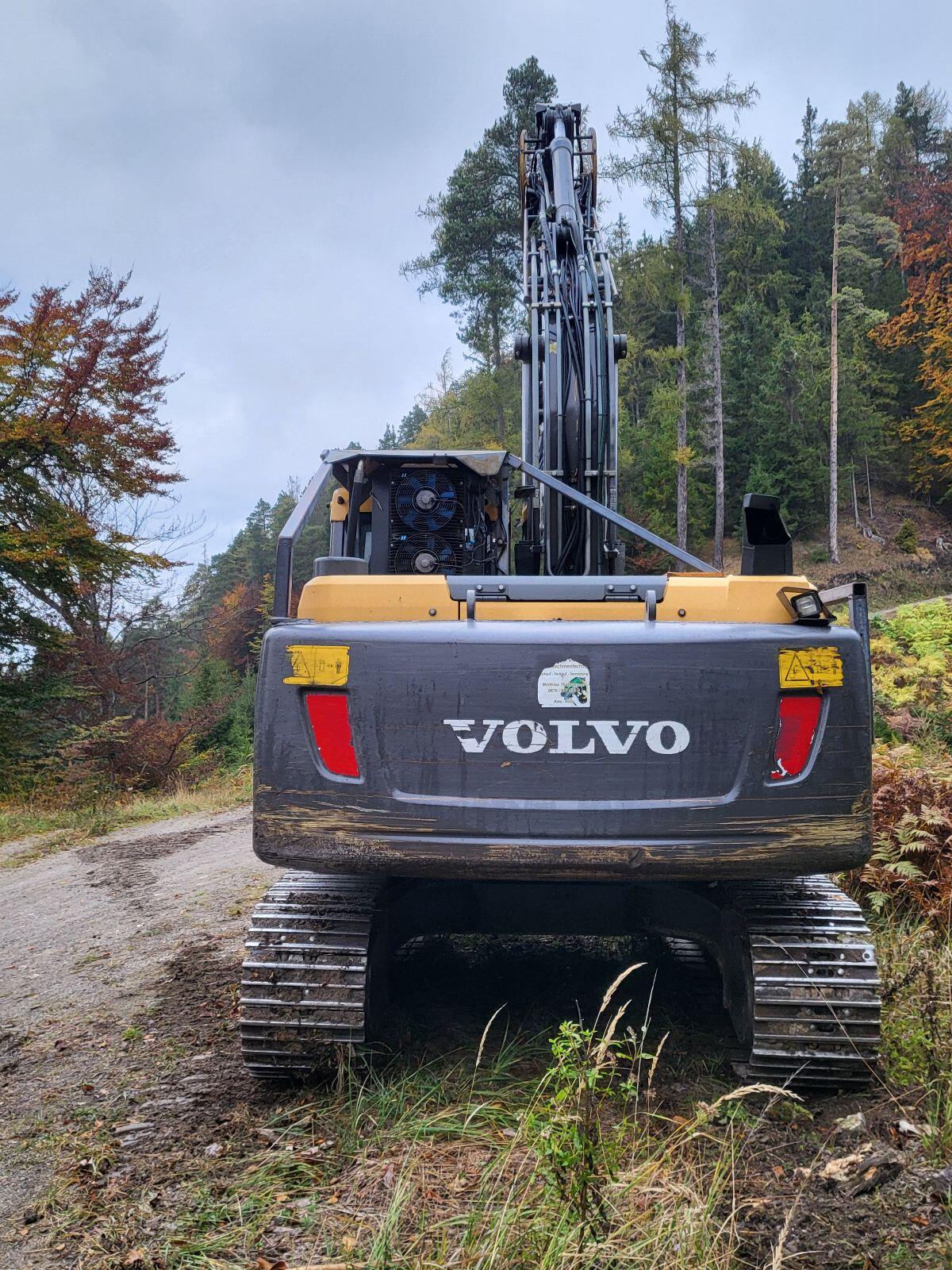 Baggerprozessor Volvo EC160DL 1
